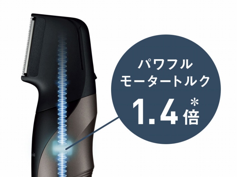 PANASONIC パナソニック ボディトリマーER-GK83-Sダークシルバー e-TREND｜パナソニック ER-GK83-S [ボディトリマー (ダーク