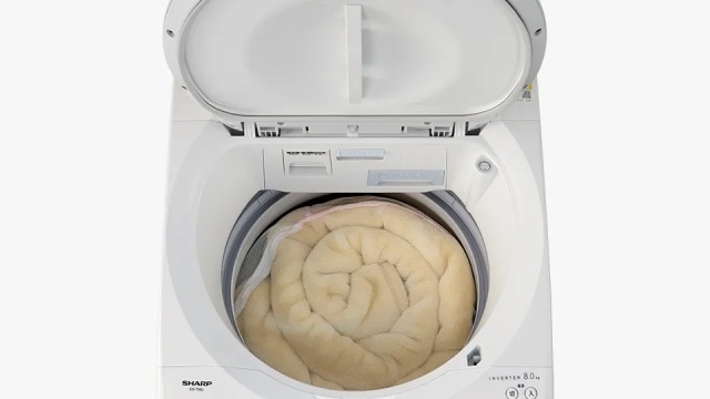 シャープ SHARP 縦型洗濯乾燥機 洗濯8.0kg 乾燥4.5kg ヒーター乾燥