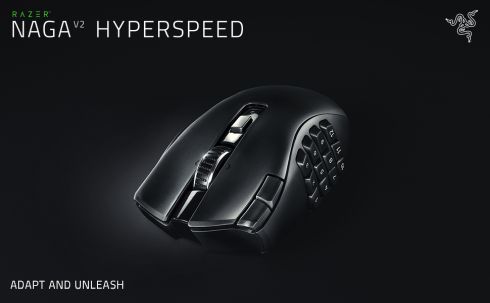 RAZER ゲーミングマウス Naga V2 HyperSpeed ［光学式 /無線