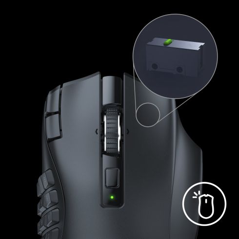 RAZER ゲーミングマウス Naga V2 HyperSpeed ［光学式 /無線