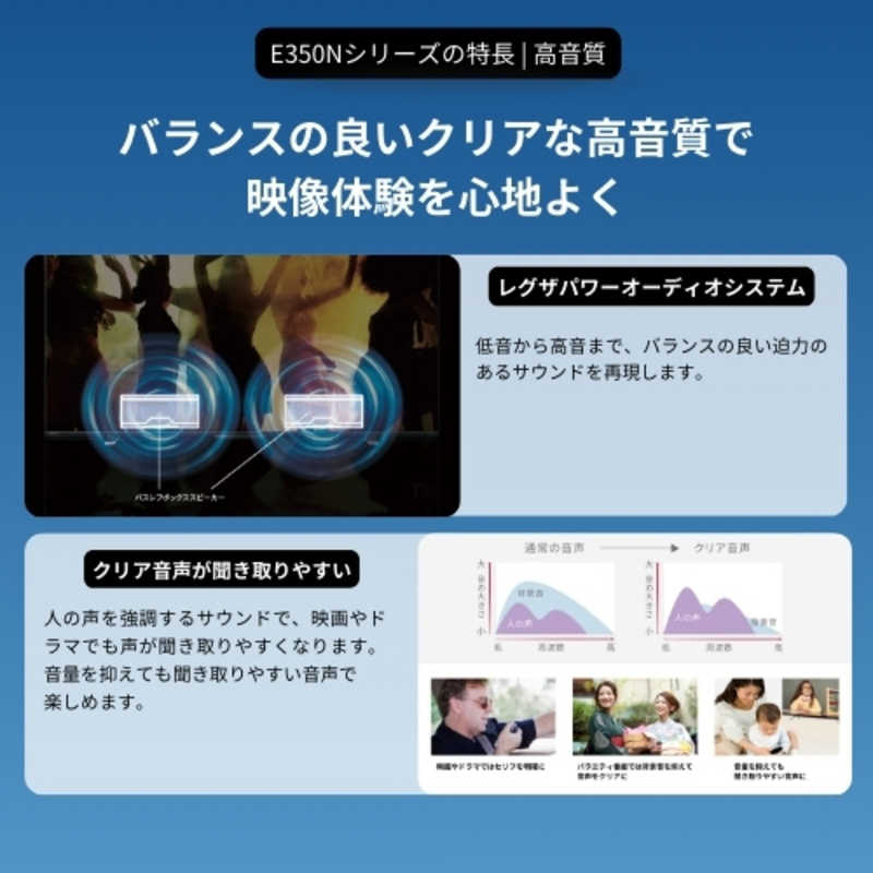 TVS REGZA 液晶テレビ REGZA レグザ E350Nシリーズ [ 85V型 / 4K