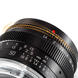 SGIMAGE カメラレンズ SG-image 50mm F1.4 富士フイルムXマウント APS