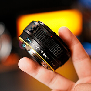 SGIMAGE SG-image AF 25mm F1.8 富士フイルムXマウント APS-C