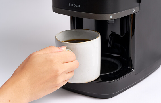 だだんだん様siroca コーヒーメーカー ブラック だだんだん様siroca