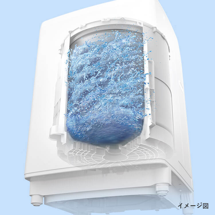 東芝 TOSHIBA 全自動洗濯機 洗濯9.0kg ZABOON グランホワイト AW-9DH5