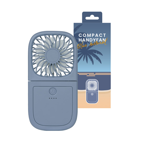 HASHTAG 折り畳み式ハンディファン ブルーモーメント HT-HFAN-003 の