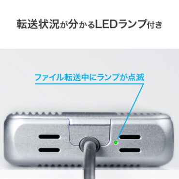 IOデータ Thunderbolt5対応超高速ポータブルSSD 4TB ［ポータブル型