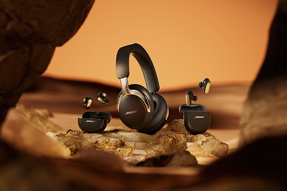 BOSE ワイヤレスヘッドホン デザートゴールド　第二世代 BOSE ブルートゥースヘッドホン QuietComfort Ultra Headphones 2nd