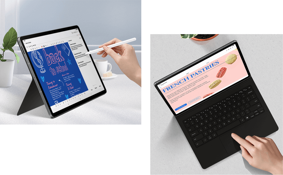 GALAXY Samsung Galaxy Tab S10 FE＋ Book Cover Keyboard - AI Key