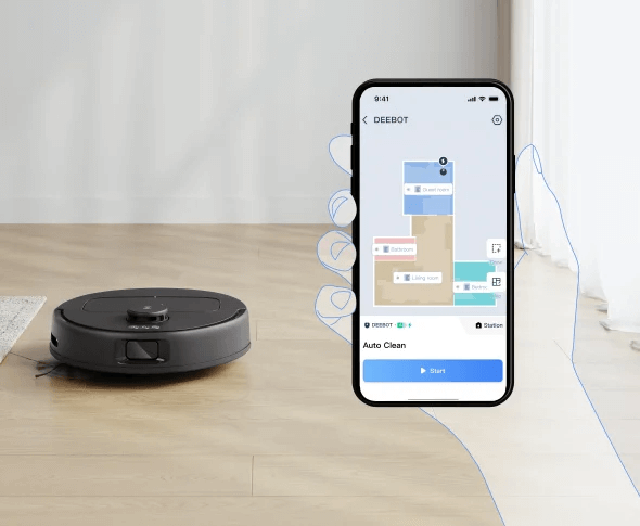 エコバックス ダストステーション搭載 ロボット掃除機 DEEBOT N20 MAX