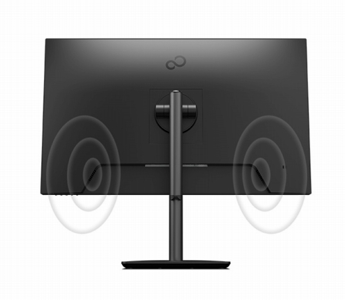 富士通 FUJITSU PCモニター ［27型 /4K(3840×2160) /ワイド］ ブラック