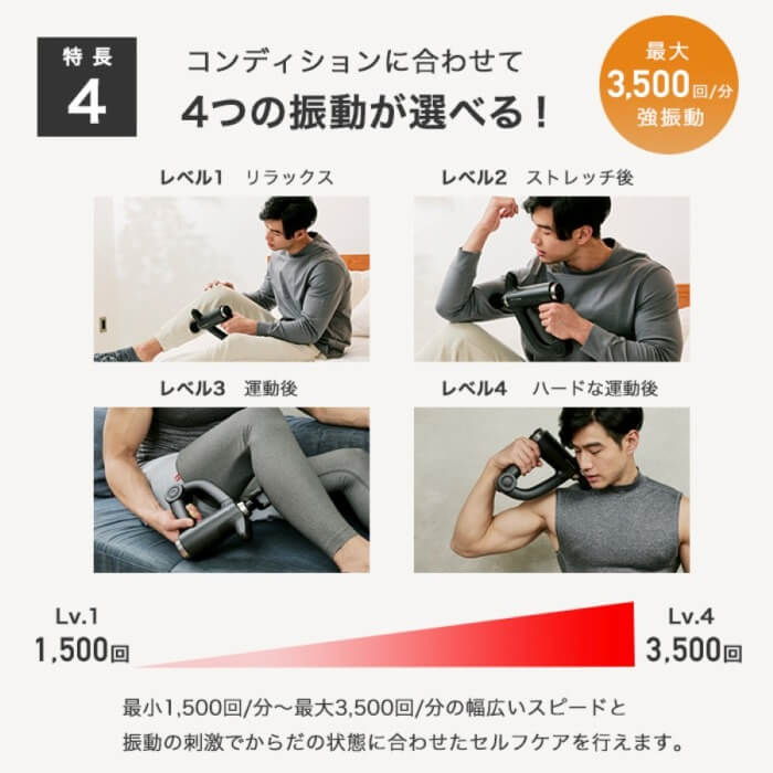 ドクターエア リカバリーガン プロ RECOVERY GUN PRO DOCTORAIR