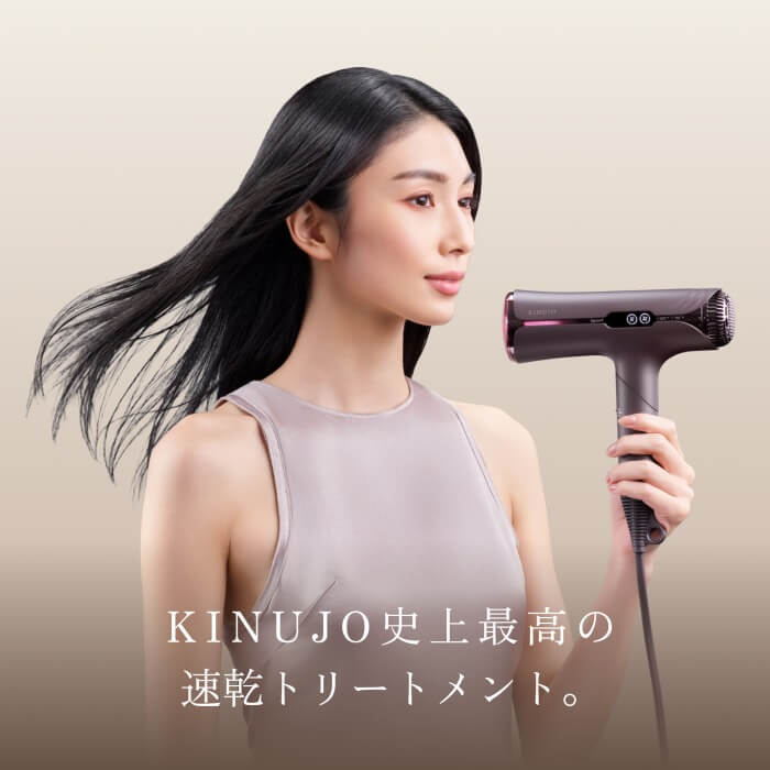 KINUJO シルクプレミアム ドライヤー アーバンブラウン HP001-BR の