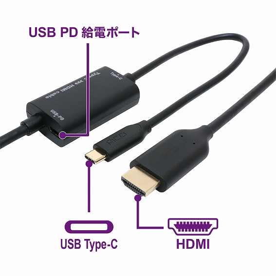 ナカバヤシ USB Power Delivery給電対応 USB-C→HDMI 変換ケーブル 1m USD-PFH10/BK の通販 -  カテゴリ：テレビ・レコーダー - ナカバヤシ 家電通販のコジマネット - 全品代引き手数料無料 DJHAQDM 互換性があります FULLTECH UF-17PC23 BTH 230V 29-29W 17251 2-Wire 冷