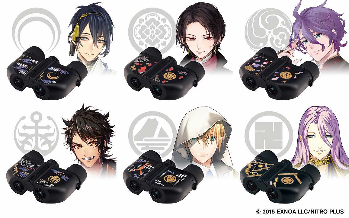 ビクセン 双眼鏡 at6 アット6 M6×18 刀剣乱舞ONLINE 三日月宗近 (6倍