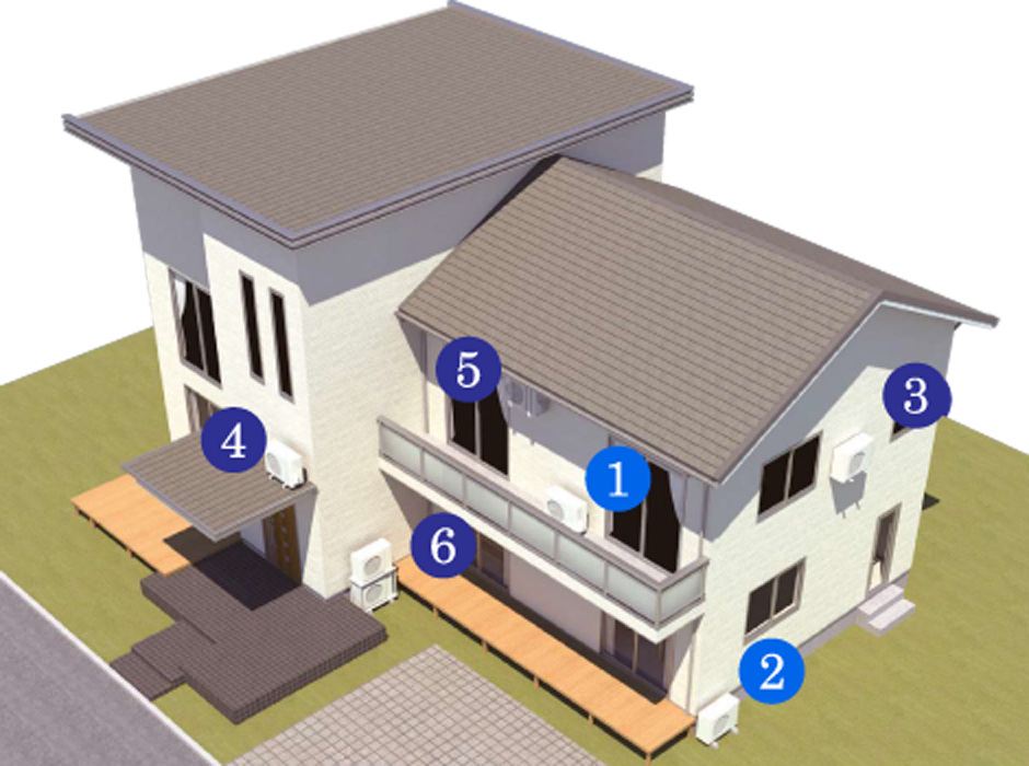 エアコンの取り付け工事費用詳細 家電通販のコジマネット - 全品代引き