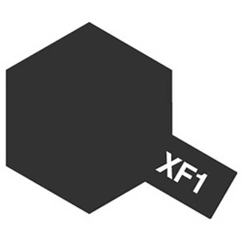 タミヤ　TAMIYA タミヤ　TAMIYA タミヤカラー エナメル XF-1 フラットブラック エナメルXF1フラットブラック エナメルXF1フラットブラック