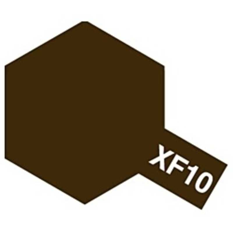 タミヤ　TAMIYA タミヤ　TAMIYA タミヤカラー エナメル XF-10 フラットブラウン エナメルXF10フラッドブラウン エナメルXF10フラッドブラウン