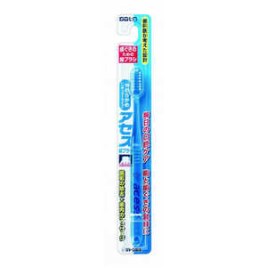 佐藤製薬 アセス 歯ブラシ レギュラータイプ 1本 ブルー 歯ブラシ アセスハブラシBR