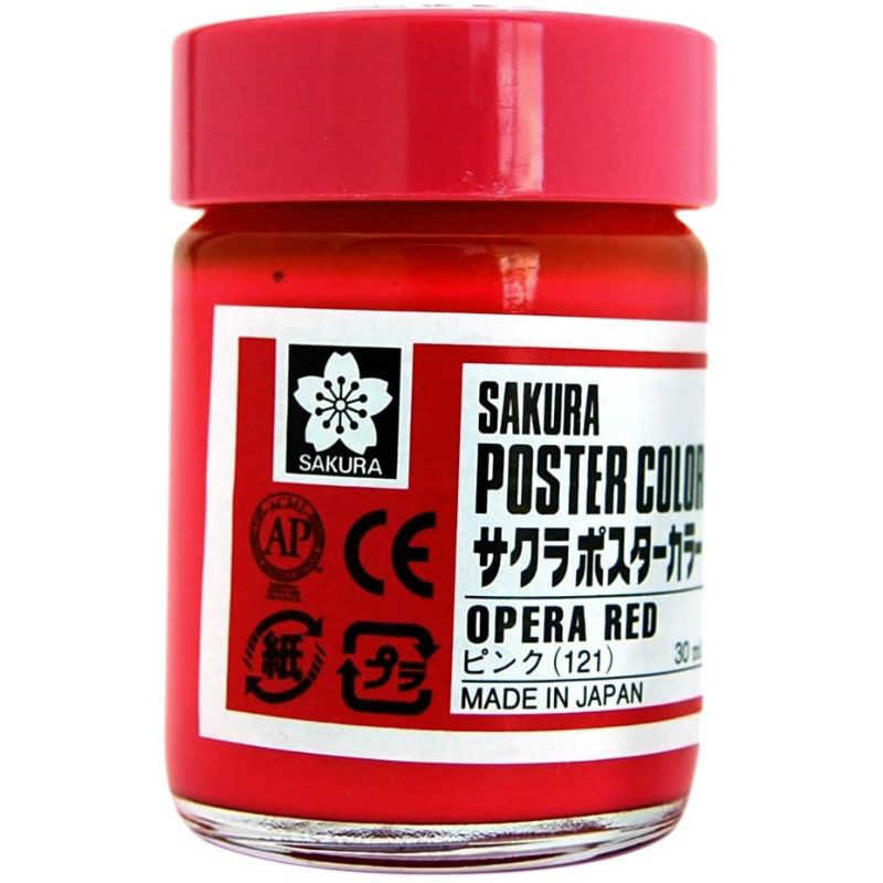 サクラクレパス サクラクレパス ポスターカラー30ml ピンク PW30ML#121 PW30ML#121