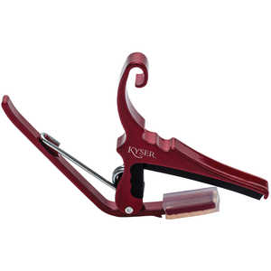 KYSER Kyser アコースティックギター用カポタスト ルビーレッド RED KG6RA