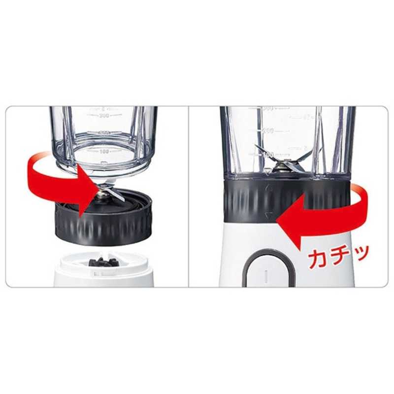 T-fal T-fal ミキサー（600ml） 「ミックス&ドリンク」 ホワイト BL1301JP　ホワイト BL1301JP BL1301JP