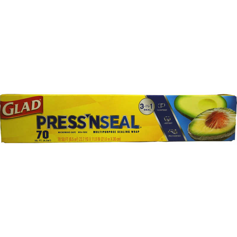 THE CLOROX OF COMPA THE CLOROX OF COMPA 食品包装用ラップ ｢グラッドプレス&シール｣ PRESS'N SEAL PRESS'N SEAL PRESS'N SEAL