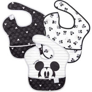 BUMKINS ディズニースーパービブ 3枚セット Love Mickey BUMKINS ディズニースーパービブ 3枚セット Love Mickey