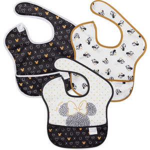 BUMKINS ディズニースーパービブ 3枚セット Love Minnie BUMKINS ディズニースーパービブ 3枚セット Love Minnie