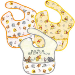 BUMKINS ディズニースーパービブ 3枚セット Pooh Bear and Friends BUMKINS ディズニースーパービブ 3枚セット Pooh Bear and Friends