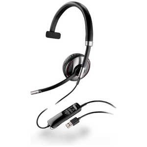poly ヘッドセット Blackwire C710-M [ワイヤレス(Bluetooth)+有線 /片耳 /ヘッドバンドタイプ] C710M