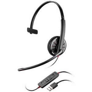 poly ヘッドセット Blackwire C315.1-M [φ3.5mmミニプラグ+USB /片耳 /ヘッドバンドタイプ] 204440-01