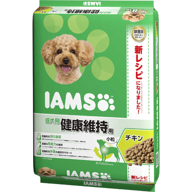 マースジャパンリミテッド マースジャパンリミテッド アイムス 成犬用 健康維持用 チキン 小粒 8kg  