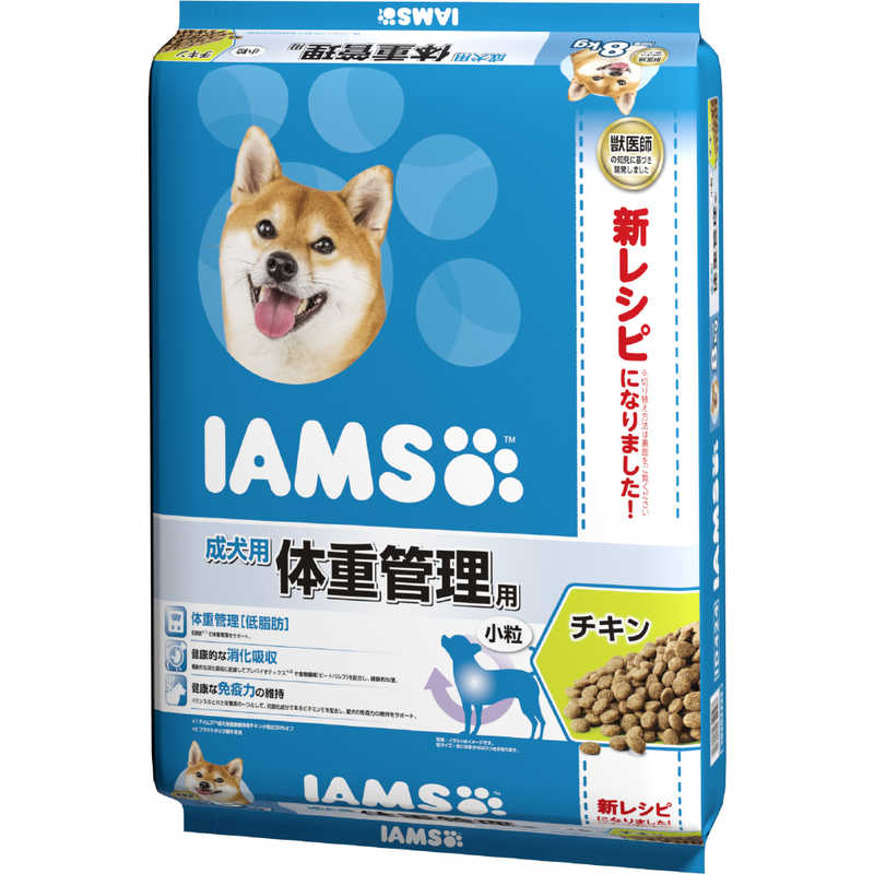 マースジャパンリミテッド マースジャパンリミテッド アイムス 成犬用 体重管理用 チキン 小粒 8kg  