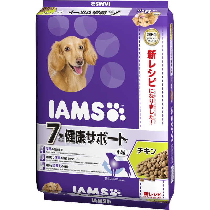 マースジャパンリミテッド マースジャパンリミテッド IAMS(アイムス)7歳以上用 健康サポート チキン 小粒 8kg  