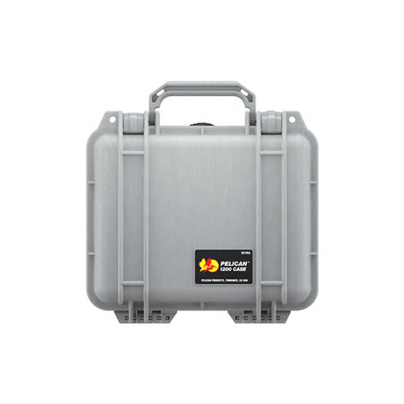ペリカン ペリカン PELICAN 1200 フォームなし 5.0L 27cm x 24.6cm x 12.4cm 正規品 保証付き プロテクターケース シルバー 1200-001-180 1200-001-180