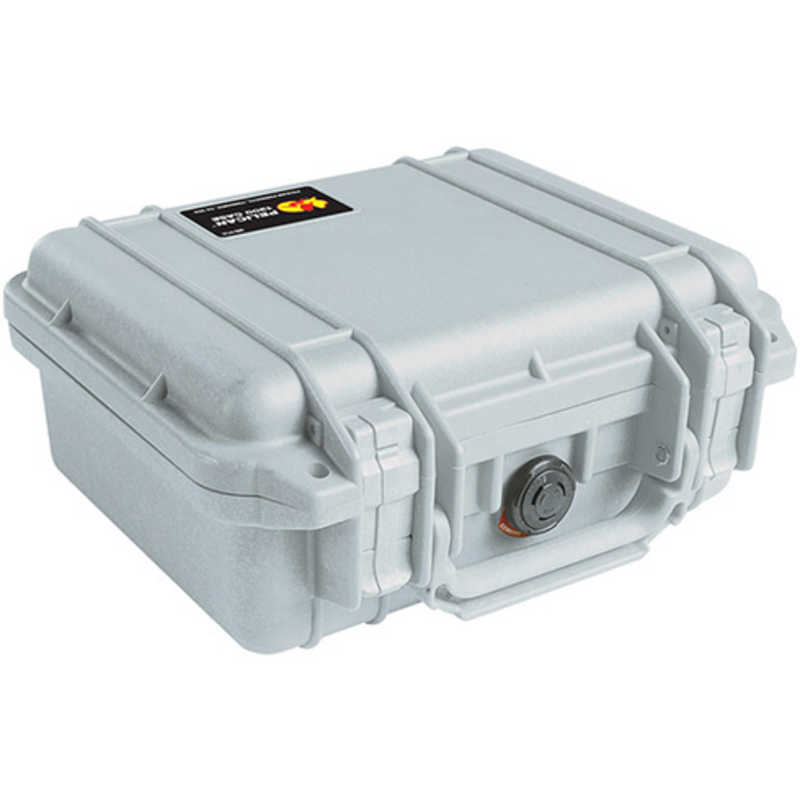 ペリカン ペリカン PELICAN 1200 フォームなし 5.0L 27cm x 24.6cm x 12.4cm 正規品 保証付き プロテクターケース シルバー 1200-001-180 1200-001-180