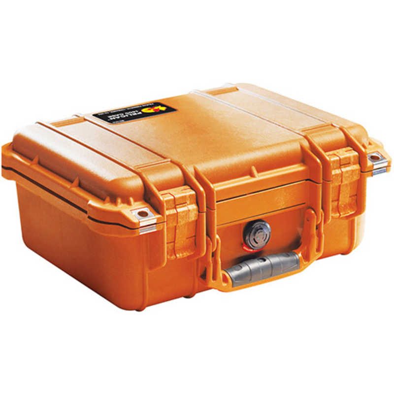 ペリカン ペリカン PELICAN 1400 フォームなし 9.0L 34cm x 29.5cm x 15.2cm 正規品 保証付き プロテクターケース オレンジ 1400-001-150 1400-001-150