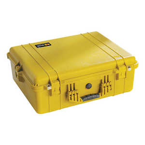 ペリカン PELICAN 1600 フォームなし 47L 62cm x 49.2cm x 22.3cm 正規品 保証付 プロテクターケース イエロー 1600-001-240