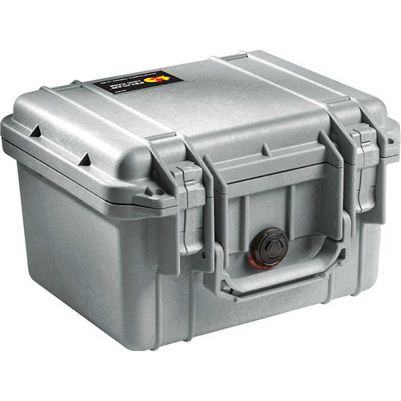 ペリカン ペリカン PELICAN 1300 フォームなし 7.0L 27cm x 24.6cm x 17.4cm 正規品 保証付き プロテクターケース シルバー 1300-001-180 1300-001-180