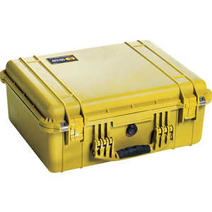 ペリカン PELICAN 1550 フォームなし 33L 52.5cm x 43.7cm x 21.3cm 正規品 保証付き プロテクターケース イエロー 1550-001-240