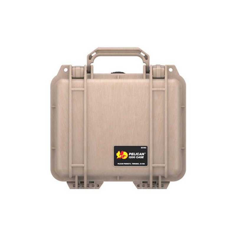 ペリカン ペリカン PELICAN 1200 フォームなし 5.0L 27cm x 24.6cm x 12.4cm 正規品 保証付き プロテクターケース デザートタン 1200-001-190 1200-001-190
