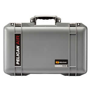 �y���J�� PELICAN 1535 �t�H�[���Ȃ� 27L 55.8cm x 35.5cm x 22.8cm ���K�i �ۏؕt�� AIR�P�[�X �V���o�[ 015350-0012-180