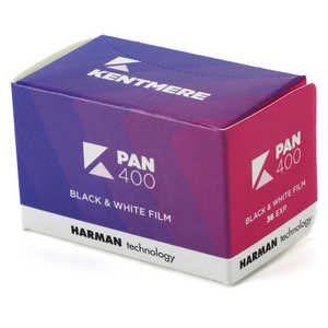 ケントメア 高感度モノクロフィルム Kentmere PAN 400 135-36枚撮り PAN40013536EX