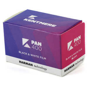ケントメア 高感度モノクロフィルム Kentmere PAN 400 135-36枚撮り PAN40013536EX ケントメア 高感度モノクロフィルム Kentmere PAN 400 135-36枚撮り PAN40013536EX
