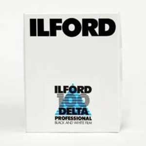 イルフォード デルタ 100 プロフェッショナル(4×5インチ)25枚 DELTA1004X525
