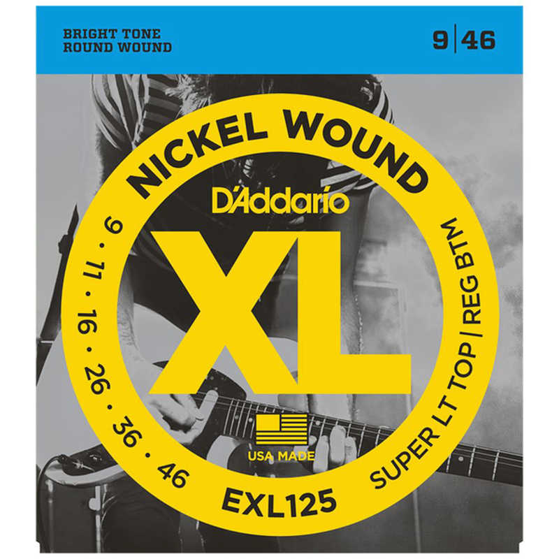 DADDARIO DADDARIO ダダリオ エレキギター弦 XL NICKEL EXL125 EXL125