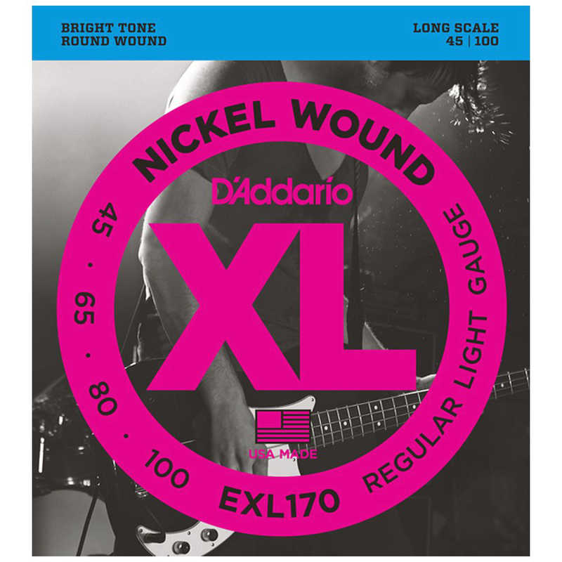 DADDARIO DADDARIO ダダリオ ベースギター弦 XL NICKEL EXL170 EXL170