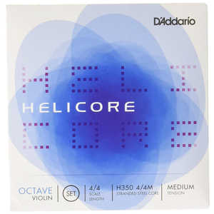 DADDARIO ダダリオ バイオリン弦 HELICOREセット H350 4/4M HELIC OCT SET MED ミディアム H35044MHELICOCTSET