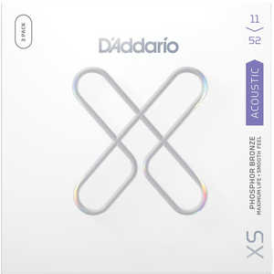 DADDARIO アコースティックギター・コーティング弦・3セットパック Cst.Light 11-52 XSAPB1152-3P DADDARIO アコースティックギター・コーティング弦・3セットパック Cst.Light 11-52 XSAPB1152-3P